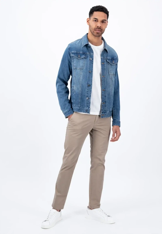 Куртка джинсовая мужская Fynch-Hatton фото 8