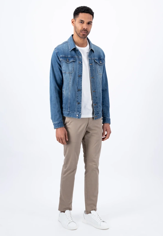 Куртка джинсовая мужская Fynch-Hatton фото 3