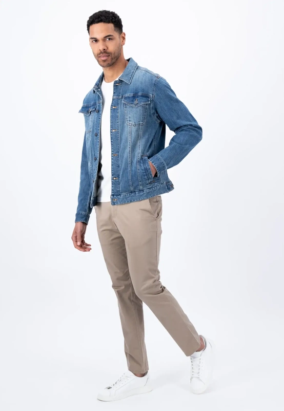 Куртка джинсовая мужская Fynch-Hatton фото 7