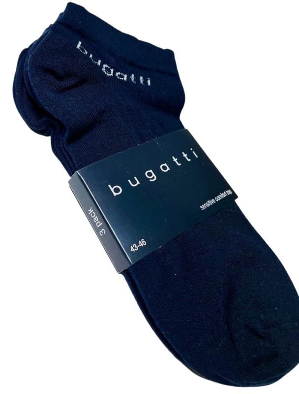 Носки короткие мужские Bugatti 3 шт. фото 2