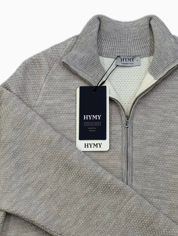 Бомбер женский HYMY. Шерсть мериноса фото 3