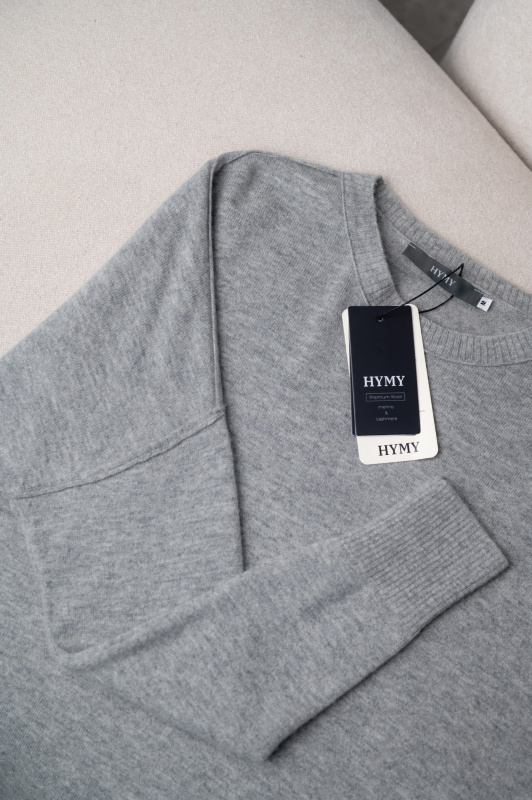 Худи с капюшоном женское HYMY. Шерсть мериноса 70%, кашемир 30%.  фото 9