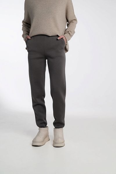 Брюки джоггеры женские HYMY. Шерсть мериноса 100%