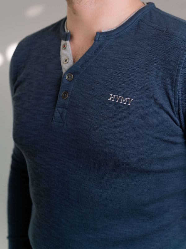 Лонгслив-хенли мужской HYMY фото 6