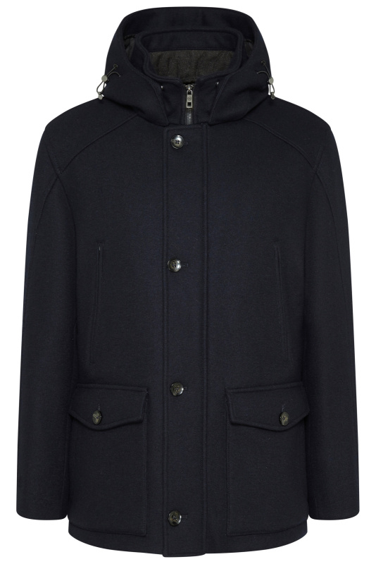 Пальто шерстяное мужское Bugatti