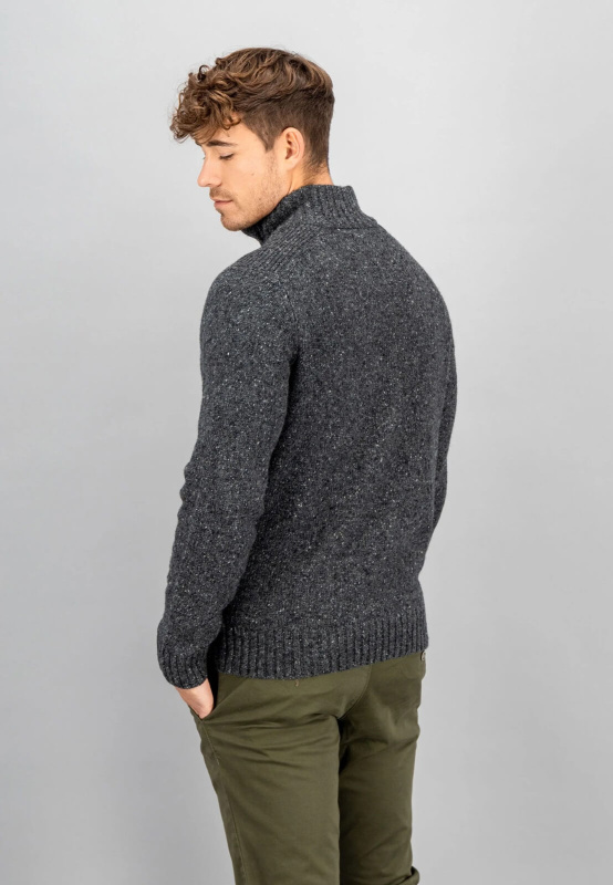 Тройер из мериносовой шерсти с альпакой мужской Fynch-Hatton фото 4