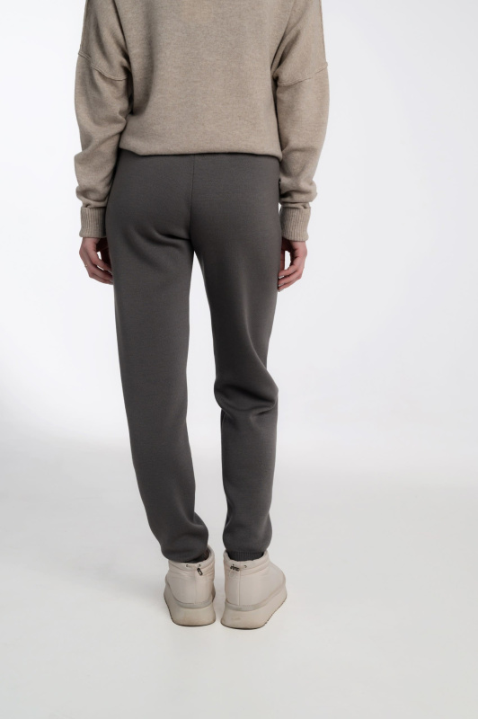 Брюки джоггеры женские HYMY. Шерсть мериноса 100% фото 2